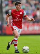 4 August 2024; Kian Leavy of St Patrick's Athletic during the SSE Airtricity Men's Premier Division match between St Patrick's Athletic and Sligo Rovers at Richmond Park in Dublin. Photo by Stephen Marken/Sportsfile