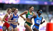 6 August 2024; Sophie O’Sullivan of Team Ireland, second from right, in action during the women's 1500m round 1 at the Stade de France during the 2024 Paris Summer Olympic Games in Paris, France. Photo by Sam Barnes/Sportsfile
