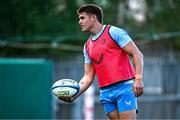 6 August 2024; Aitzol King during a Leinster Rugby open training session at Lansdowne FC in Dublin. Photo by Harry Murphy/Sportsfile
