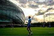 6 August 2024; Casper Gabriel during a Leinster Rugby open training session at Lansdowne FC in Dublin. Photo by Harry Murphy/Sportsfile