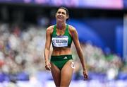 7 August 2024; Sophie O’Sullivan of Team Ireland after finishing fourth in her women's 1500m repechage at the Stade de France during the 2024 Paris Summer Olympic Games in Paris, France. Photo by Sam Barnes/Sportsfile