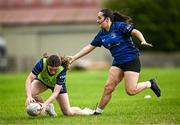 7 August 2024; Participants during the Bank of Ireland Leinster Rugby School of Excellence at The King's Hospital School in Dublin. Photo by Harry Murphy/Sportsfile