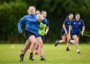 7 August 2024; Participants during the Bank of Ireland Leinster Rugby School of Excellence at The King's Hospital School in Dublin. Photo by Harry Murphy/Sportsfile