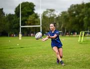 7 August 2024; Participants during the Bank of Ireland Leinster Rugby School of Excellence at The King's Hospital School in Dublin. Photo by Harry Murphy/Sportsfile