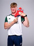 1 August 2024; Team Ireland complete as athletes for Para Equestrian, Para Triathlon and Para Rowing are unveiled at the RDS in Dublin. Paralympics Ireland athletes will compete at Paris 2024 this summer from August 28 - September 8 #TheNextLevel | #Paris2024 | #TeamIreland. Pictured is Tiarnán O'Donnell. Photo by Harry Murphy/Sportsfile
