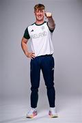 1 August 2024; Team Ireland complete as athletes for Para Equestrian, Para Triathlon and Para Rowing are unveiled at the RDS in Dublin. Paralympics Ireland athletes will compete at Paris 2024 this summer from August 28 - September 8 #TheNextLevel | #Paris2024 | #TeamIreland. Pictured is Tiarnán O'Donnell. Photo by Harry Murphy/Sportsfile
