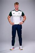1 August 2024; Team Ireland complete as athletes for Para Equestrian, Para Triathlon and Para Rowing are unveiled at the RDS in Dublin. Paralympics Ireland athletes will compete at Paris 2024 this summer from August 28 - September 8 #TheNextLevel | #Paris2024 | #TeamIreland. Pictured is Tiarnán O'Donnell. Photo by Harry Murphy/Sportsfile