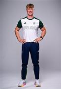 1 August 2024; Team Ireland complete as athletes for Para Equestrian, Para Triathlon and Para Rowing are unveiled at the RDS in Dublin. Paralympics Ireland athletes will compete at Paris 2024 this summer from August 28 - September 8 #TheNextLevel | #Paris2024 | #TeamIreland. Pictured is Tiarnán O'Donnell. Photo by Harry Murphy/Sportsfile