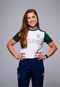 1 August 2024; Team Ireland complete as athletes for Para Equestrian, Para Triathlon and Para Rowing are unveiled at the RDS in Dublin. Paralympics Ireland athletes will compete at Paris 2024 this summer from August 28 - September 8 #TheNextLevel | #Paris2024 | #TeamIreland. Pictured is Katie O'Brien. Photo by Harry Murphy/Sportsfile