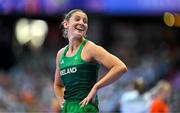 8 August 2024; Kate O’Connor of Team Ireland before the women's heptathlon high jump at the Stade de France during the 2024 Paris Summer Olympic Games in Paris, France. Photo by Sam Barnes/Sportsfile