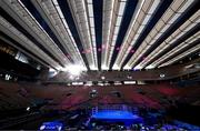 8 August 2024; A general view of the ring and stadium before the Boxing evening session at Court Philippe-Chatrier in Roland Garros Stadium during the 2024 Paris Summer Olympic Games in Paris, France. Photo by Stephen McCarthy/Sportsfile