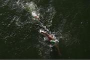 9 August 2024; Kristof Rasovszky of Team Hungary in action during the men's 10km marathon swim at Pont Alexandre III during the 2024 Paris Summer Olympic Games in Paris, France. Photo by David Fitzgerald/Sportsfile