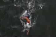 9 August 2024; Logan Fontaine of Team France during the men's 10km marathon swim at Pont Alexandre III during the 2024 Paris Summer Olympic Games in Paris, France. Photo by David Fitzgerald/Sportsfile