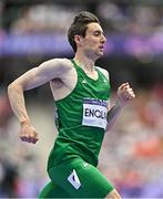 9 August 2024; Mark English of Team Ireland in action during the men's 800m semi-final at the Stade de France during the 2024 Paris Summer Olympic Games in Paris, France. Photo by Sam Barnes/Sportsfile