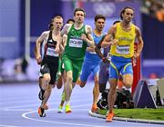 9 August 2024; Mark English of Team Ireland in action during the men's 800m semi-final at the Stade de France during the 2024 Paris Summer Olympic Games in Paris, France. Photo by Sam Barnes/Sportsfile
