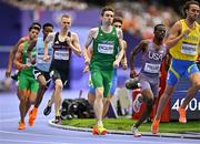 9 August 2024; Mark English of Team Ireland in action during the men's 800m semi-final at the Stade de France during the 2024 Paris Summer Olympic Games in Paris, France. Photo by Sam Barnes/Sportsfile