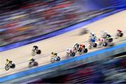 9 August 2024; A general view during the women's madison final at the Saint-Quentin-en-Yvelines National Velodrome during the 2024 Paris Summer Olympic Games in Paris, France. Photo by David Fitzgerald/Sportsfile