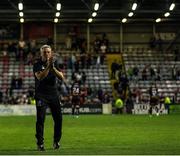 9 August 2024; Waterford manager Keith Long after the SSE Airtricity Men's Premier Division match between Bohemians and Waterford at Dalymount Park in Dublin. Photo by Thomas Flinkow/Sportsfile