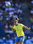 10 August 2024; Thais of Team Brazil during the women's gold medal match between Team Brazil and Team United States at Parc des Princes during the 2024 Paris Summer Olympic Games in Paris, France. Photo by Stephen McCarthy/Sportsfile