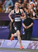 10 August 2024; Max Burgin of Team Great Britain during the men's 800 metres at the Stade de France during the 2024 Paris Summer Olympic Games in Paris, France. Photo by Sam Barnes/Sportsfile