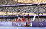 10 August 2024; Laura Muir of Team Great Britain crosses the finish line in 6th in the women's 1500m final at the Stade de France during the 2024 Paris Summer Olympic Games in Paris, France. Photo by Sam Barnes/Sportsfile