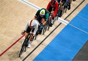11 August 2024; Lara Gillespie of Team Ireland during the women's omnium scratch race at the Saint-Quentin-en-Yvelines National Velodrome during the 2024 Paris Summer Olympic Games in Paris, France. Photo by David Fitzgerald/Sportsfile