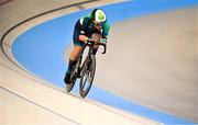 11 August 2024; Lara Gillespie of Team Ireland during the women's omnium tempo race at the Saint-Quentin-en-Yvelines National Velodrome during the 2024 Paris Summer Olympic Games in Paris, France. Photo by David Fitzgerald/Sportsfile