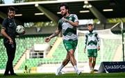 11 August 2024; Marc McNulty of Shamrock Rovers before the SSE Airtricity Men's Premier Division match between Shamrock Rovers and Drogheda United at Tallaght Stadium in Dublin. Photo by Harry Murphy/Sportsfile