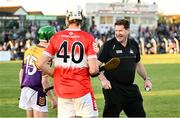 12 August 2024; 1999 All-Ireland Cork hurling captain Mark Landers during the Hurling for Cancer Research 2024 charity match at Netwatch Cullen Park in Carlow. Photo by Piaras Ó Mídheach/Sportsfile