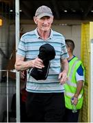 12 August 2024; Former Kilkenny manager Brian Cody in attendance during the Hurling for Cancer Research 2024 charity match at Netwatch Cullen Park in Carlow. Photo by Piaras Ó Mídheach/Sportsfile