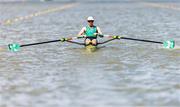 18 August 2024; Paul O'Donovan of Ireland competes in his lightweight men's single sculls heat during the World Rowing Championships 2024 at Royal Canadian Henley Rowing Course in St Catharines, Canada. Photo by Stephen Leithwood/Sportsfile