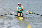 18 August 2024; Paul O'Donovan of Ireland competes in his lightweight men's single sculls heat during the World Rowing Championships 2024 at Royal Canadian Henley Rowing Course in St Catharines, Canada. Photo by Stephen Leithwood/Sportsfile