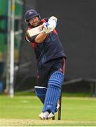 21 August 2024; Paul Stirling of Northern Knights in action during the Cricket Ireland Inter-Provincial IP20 Trophy match between Munster Reds and Northern Knights at The Mardyke in Cork. Photo by Matt Browne/Sportsfile