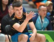 23 August 2024; Kilkenny hurler Billy Drennan acts as a line judge during the oneills.com World Wallball Championships Boy's 19 and under final match at UL Sport Arena in Limerick. Photo by Stephen Marken/Sportsfile
