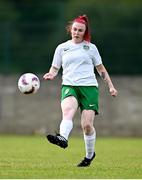 24 August 2024; Chloe O’Brien of Cabinteely during the FAI Women’s Amateur Shield Final match between Cabinteely and Dungarvan United at Travers Insurances Park in Arklow, Wicklow. Photo by Seb Daly/Sportsfile
