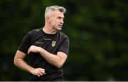 25 August 2024; Corduff selector Rory Gallagher during the Monaghan Senior Club Football Championship Group 1 Round 3 match between Corduff and Aughnamullen at Pairc Gaeltacht Corr Dubh in Corduff, Monaghan. Photo by Philip Fitzpatrick/Sportsfile