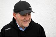 25 August 2024; New joint Offaly county football manager Mickey Harte in attendance during the Offaly Senior Club Football Championship Group 1 Round 3 match between Rhode and Tullamore at Daingean GAA Club in Offaly. Photo by Brendan Moran/Sportsfile