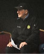 25 August 2024; New joint Offaly county football manager Mickey Harte in attendance during the Offaly Senior Club Football Championship Group 1 Round 3 match between Rhode and Tullamore at Daingean GAA Club in Offaly. Photo by Brendan Moran/Sportsfile