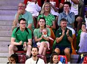 31 August 2024; Family of Ireland's Richael Timothy during women's C1-3 500m time trial qualifying on day three of the Paris 2024 Paralympic Games at Vélodrome de Saint-Quentin-en-Yvelines in Paris, France. Photo by Harry Murphy/Sportsfile