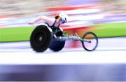 31 August 2024; Shauna Bocquet of Ireland during the women's 5000m T54 final on day three of the Paris 2024 Paralympic Games at Stade de France in Paris, France. Photo by Ramsey Cardy/Sportsfile