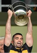1 September 2024; Dr Crokes captain David Naughten lifts the Michael O'Connor cup after the Kerry Senior Club Football Championship final between Dingle and Dr Crokes at Austin Stacks Park in Tralee, Kerry. Photo by Brendan Moran/Sportsfile