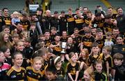 1 September 2024; The Dr Crokes team celebrate with the Michael O'Connor cup after the Kerry Senior Club Football Championship final between Dingle and Dr Crokes at Austin Stacks Park in Tralee, Kerry. Photo by Brendan Moran/Sportsfile