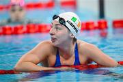 3 September 2024; Ellen Keane of Ireland after finishing sixth in her heat during the women's S9 100m backstroke heats on day six of the Paris 2024 Paralympic Games at La Defense Arena in Paris, France. Photo by Ramsey Cardy/Sportsfile