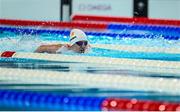 3 September 2024; Nicole Turner of Ireland in action during the women's S6 50m butterfly heats on day six of the Paris 2024 Paralympic Games at La Defense Arena in Paris, France. Photo by Ramsey Cardy/Sportsfile