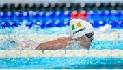 3 September 2024; Nicole Turner of Ireland in action during the women's S6 50m butterfly heats on day six of the Paris 2024 Paralympic Games at La Defense Arena in Paris, France. Photo by Ramsey Cardy/Sportsfile