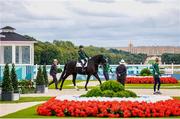 3 September 2024; Michael Murphy of Ireland on Cleverboy during the grade I individual event on day six of the Paris 2024 Paralympic Games at Château de Versailles in Paris, France. Photo by Sportsfile