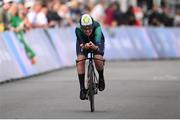 4 September 2024; Richael Timothy of Ireland during the women's C1-3 individual time trial on day seven of the Paris 2024 Paralympic Games at Clichy-sous-bois in Paris, France. Photo by Ramsey Cardy/Sportsfile