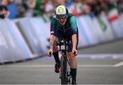4 September 2024; Richael Timothy of Ireland during the women's C1-3 individual time trial on day seven of the Paris 2024 Paralympic Games at Clichy-sous-bois in Paris, France. Photo by Ramsey Cardy/Sportsfile