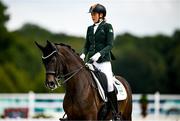 4 September 2024; Sarah Slattery of Ireland on Savona during the Grade V Individual Event on day seven of the Paris 2024 Paralympic Games at Château de Versailles in Paris, France. Photo by Harry Murphy/Sportsfile