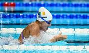 5 September 2024; Róisin Ní Riain of Ireland in action during the women's SB13 100m breaststroke heats on day eight of the Paris 2024 Paralympic Games at La Defense Arena in Paris, France. Photo by Harry Murphy/Sportsfile